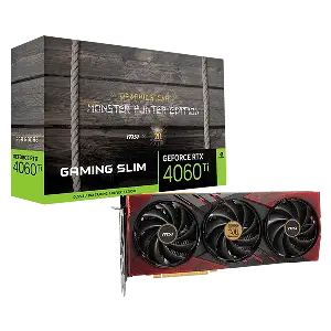 MSI RTX 4060 TI 8G X GC30 MONSTER HUNTER EDITION  GRAPHICS CARD 